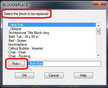 Express Tool: Replace Block | AutoCAD Tips
