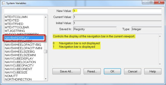 Control the Display of The View Cube and Navigation Bar | AutoCAD Tips