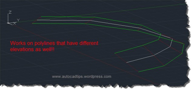 AutoLISP: Advanced Polyline Offset | AutoCAD Tips