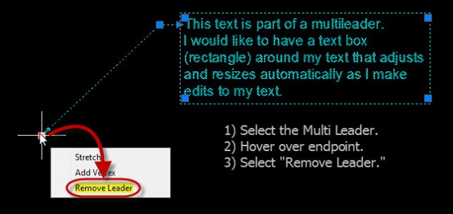 MLEADER TEXT BOX 6