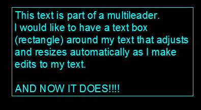 MLEADER TEXT BOX 7