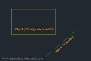 Match Line Rotation Autocad Rotate Object To Match Line – ZRDYGE