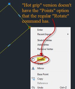 Rotate Objects to Reference an Angle | AutoCAD Tips