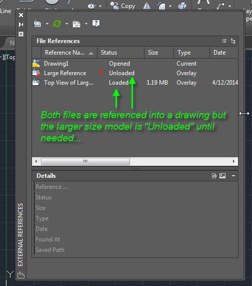 Flatshot 5 XREF manager unloaded